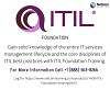 Gain solid knowledge of entire IT services management life-cycle and ITIL best practices with ITIL f