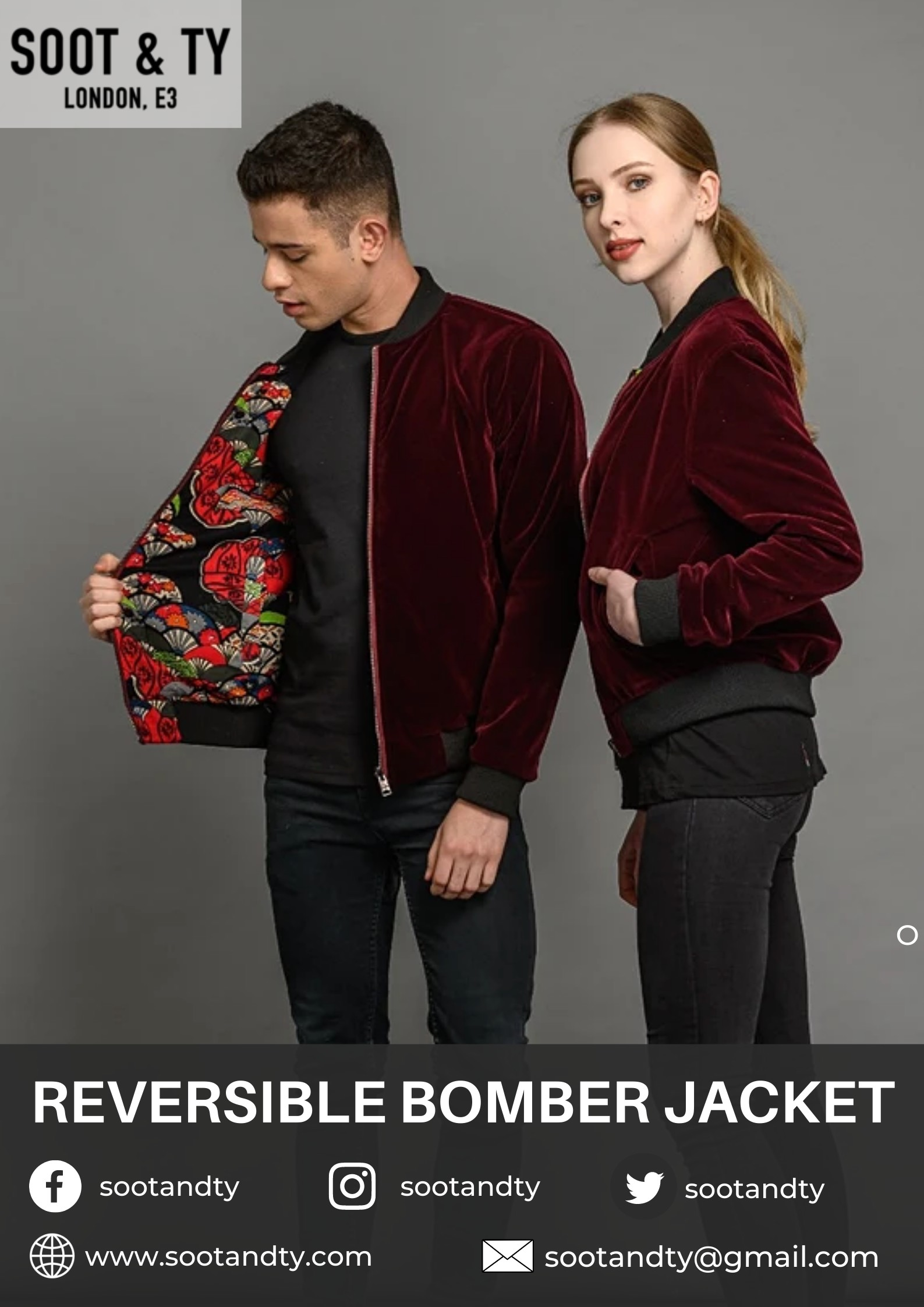 Reversible Bomber Jackets