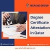 Degree Certificate Attestation in Qatar