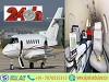Get Sky Air Ambulance with all Modern Medical Equipment from  Raipur to Delhi