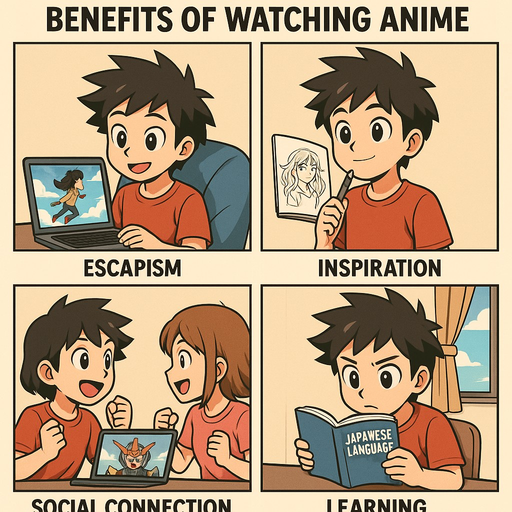 Benefits Of Watching Anime