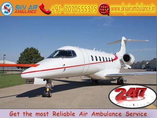 Get Sky Air Ambulance Service in Coimbatore with Medical Tool