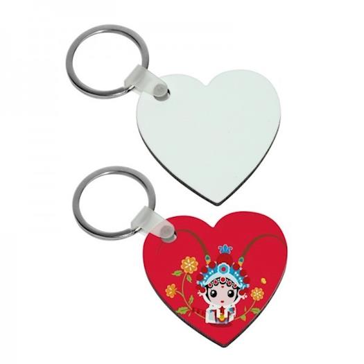 MDF Keychain Heart in India