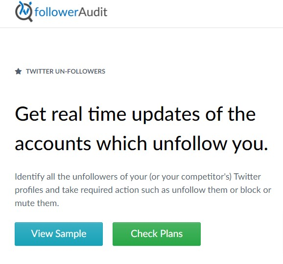 Identify Twitter Unfollowers
