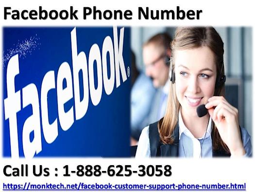 Place foot a step ahead via talking to our techies on 1-888-625-3058 Facebook Phone Number