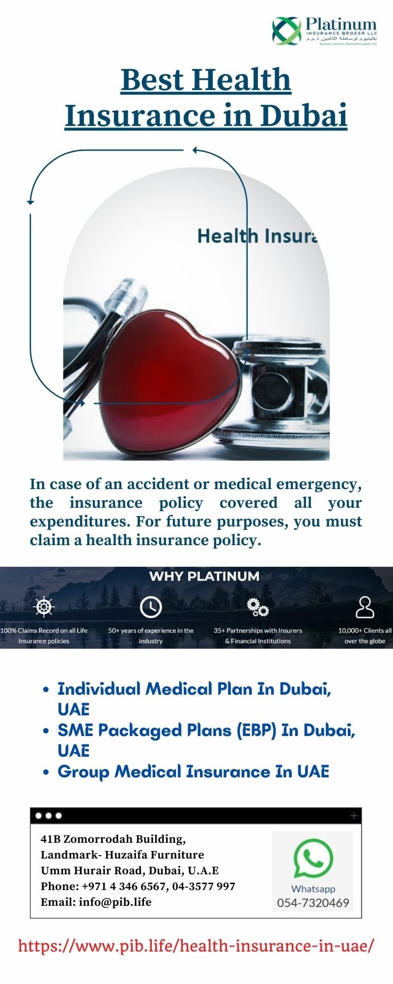 Choose The Best Health Insurance in Dubai