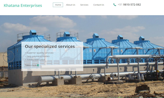 Khatana Enterprises-Chiller Plant & Cooling Tower Maintenance Services