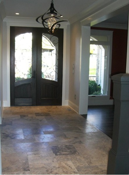Exact Tile Inc - Tiled Entry Room Floor - exacttile.com