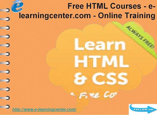 Online HTML Programming Training and Courses  E-learningcenter