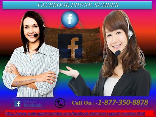 Acting as a saviour for your FB account: Facebook Phone Number 1-877-350-8878