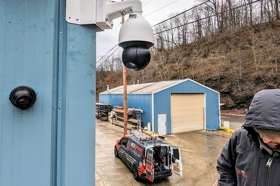 CCTV camera installer