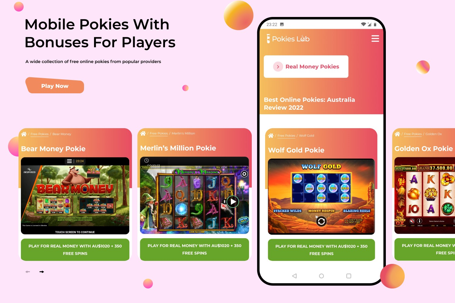 Mobile plokies with bonuses