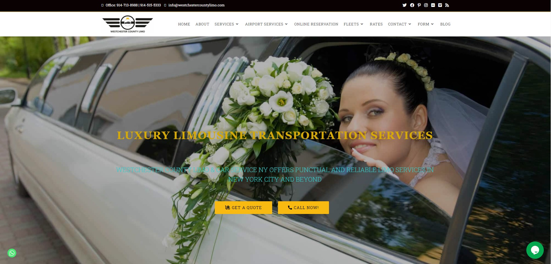 Westchester County Limo & Car Service NY | Limos in NY | 914-515-5333