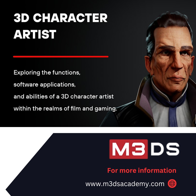 3D Character Artist - M3DS Academy