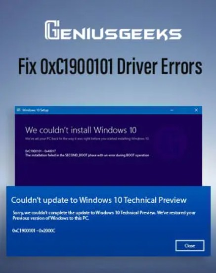 Did You Get Failed to Install 0xc1900101 Error on Windows? Solve It Now!