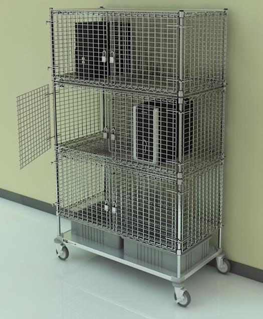 Security Cage Lockers - Mobile