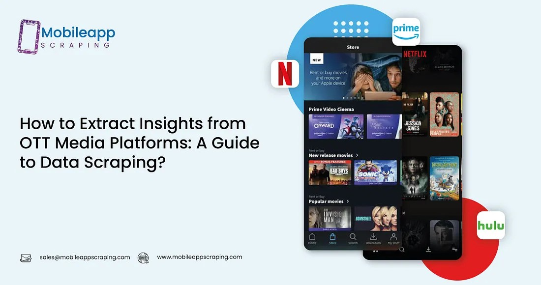 Extract Insights from OTT Media Platforms Apps