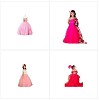 Buy pink Cow Dresses for Girls, Girls Party Wear
