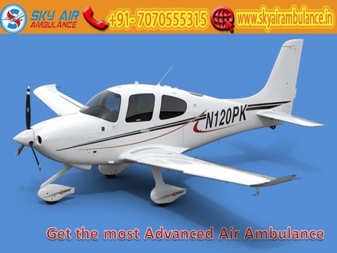 Get Sky Air Ambulance from Kolkata with Specialist MD Doctor