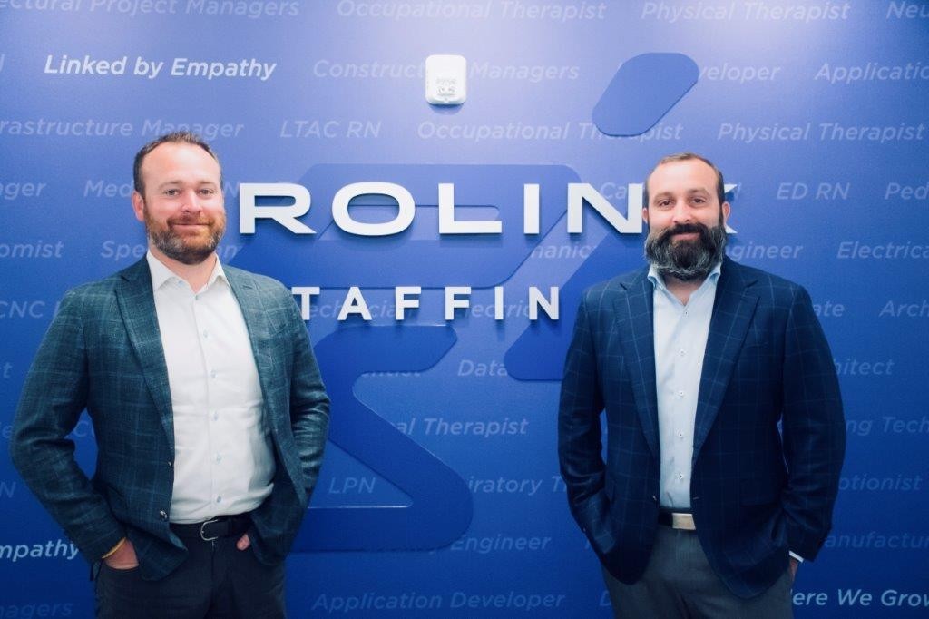 Cofounders Tony and Mike Munafo at Prolink Staffing