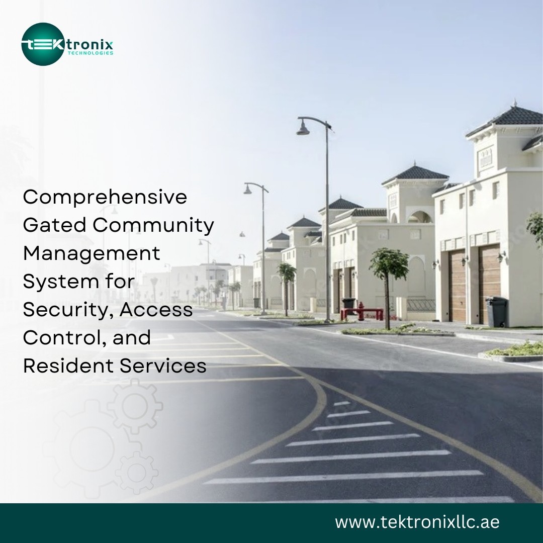Gated Community Management Software in the UAE