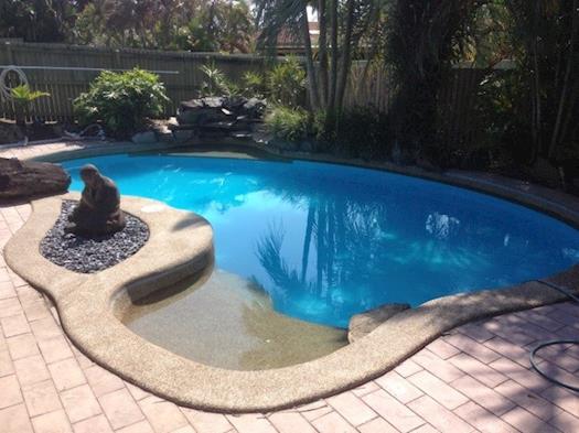 Measuring the pool for my new liner