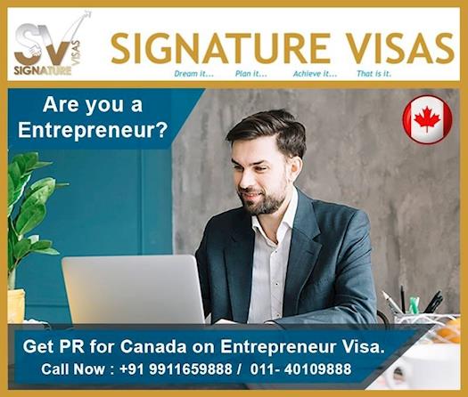 Get Canada PR on Entrepreneur Visa