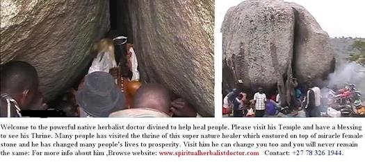 Unique spiritual healer