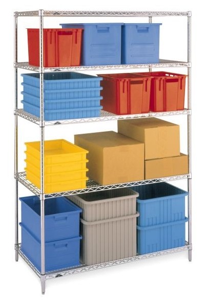 Tote Boxes, Bins & Super Erecta