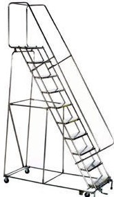 stainless Steel Rolling Ladder