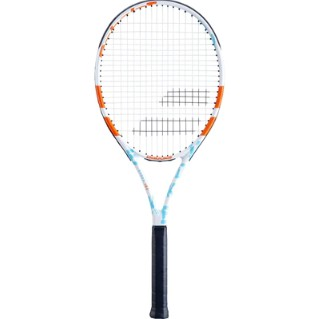 Babolat Evoke 102 Womens Tennis Racket - White/Orange