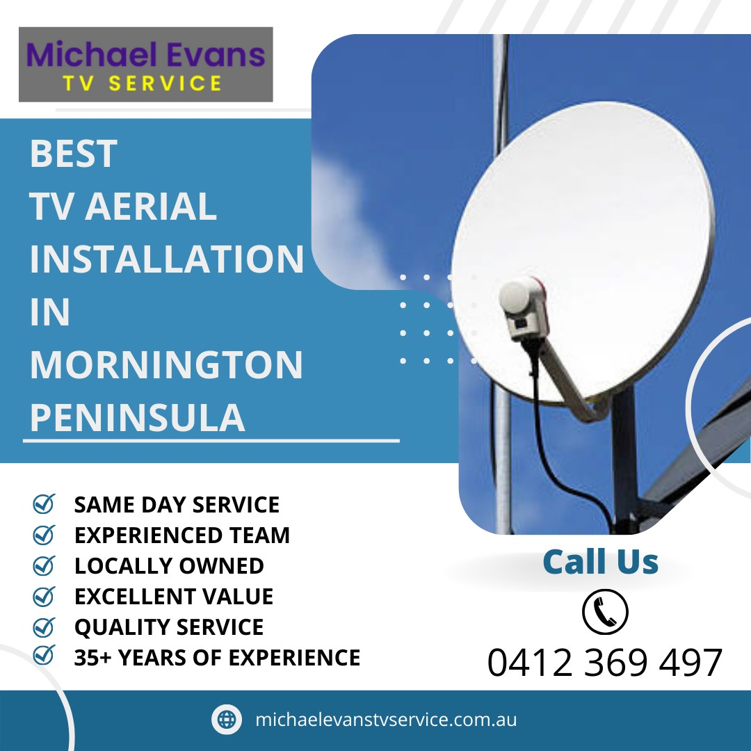 Best TV Aerial installation in Mornington Peninsula