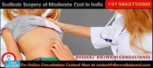 Get Best Scoliosis surgery at moderate cost; with Dheeraj Bojwani Consultants