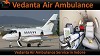 Vedanta Air Ambulance from Indore to Delhi at a Low-cost