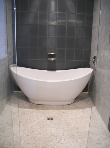 Exact Tile Inc - Tiled Shower with Tub - exacttile.com
