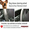 Dog Chews Steering Wheel