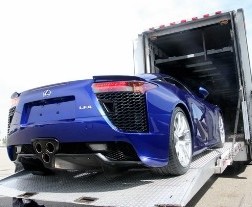 Lexus Enclosed Car Transport