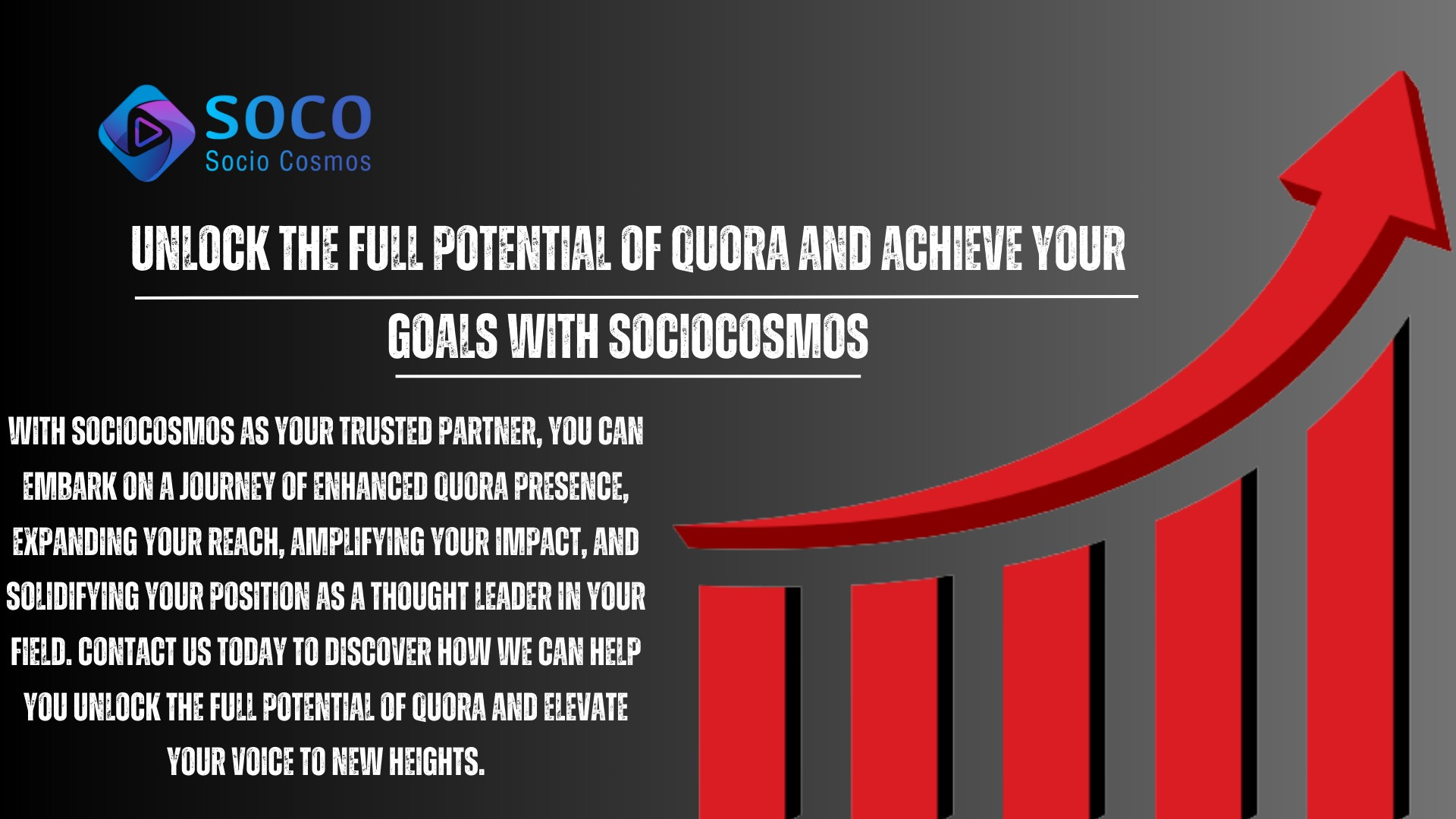 Socio Cosmos: Increase Your Quora Presence Through Strategic Engagement