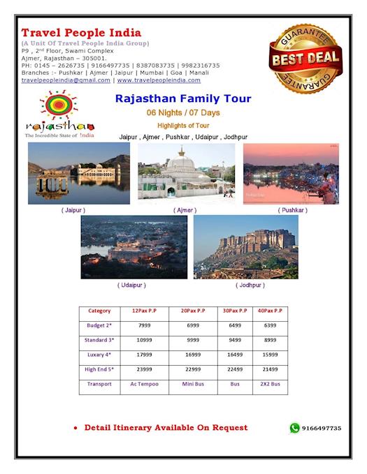Rajasthan Family Tour