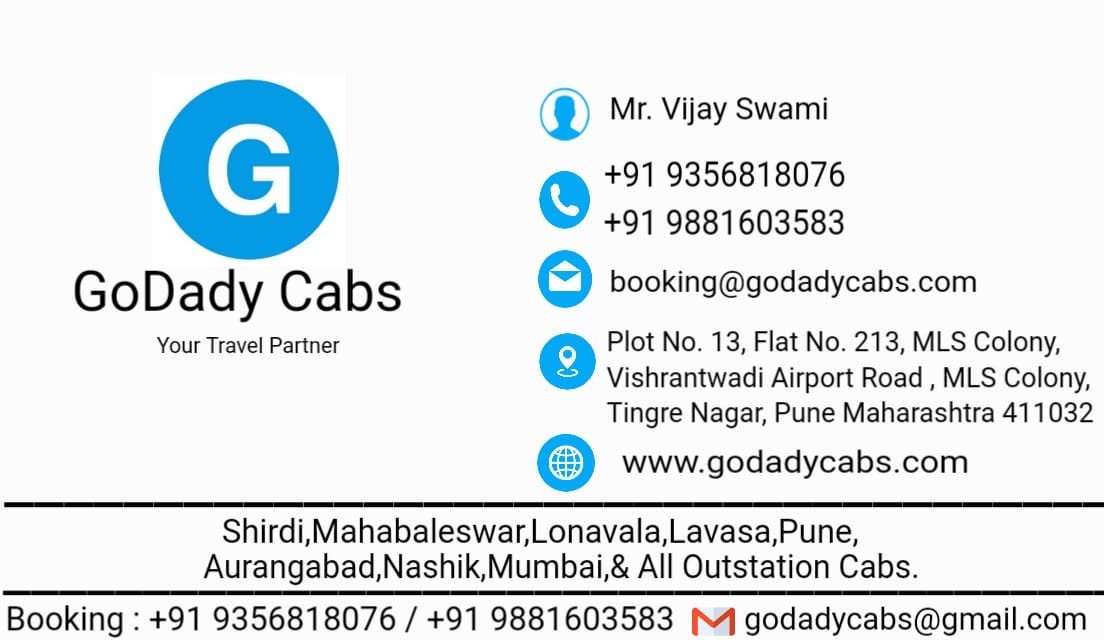 GoDady Cabs Visiting Card