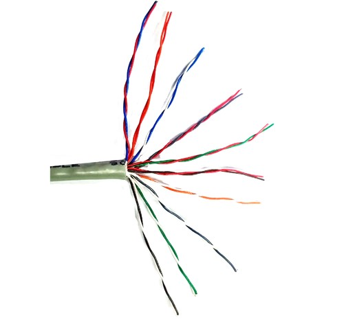 0.5 mm 10 Pair 100 Mtr PVC Unarmoured Telephone Cable