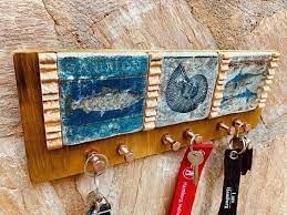 Unique and Creative Key Holder for Wall Decorative