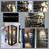 East Lake Drive Residential Custom Wine Cellar