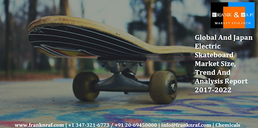 2017-2022 Global and Japan Electric Skateboard Market Trends, Size, Forecast Report