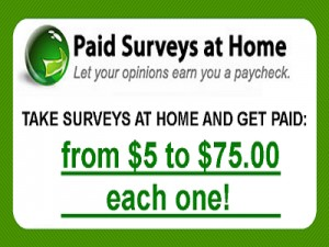 Paid Surveys At Home
