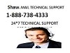 Shaw Mail Tech 1-888-738-4333 Support Phone Number