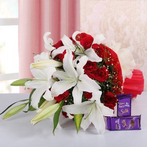 Silk Love - Same Day Flowers Delivery In India