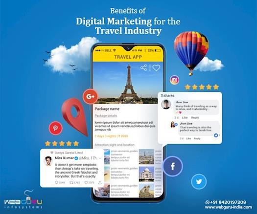 Benefits of Digital Marketing For The Travel Industry