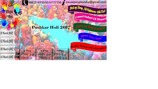 Holi In Pushkar