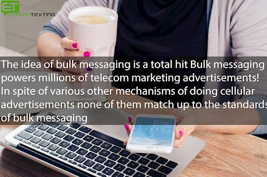 The idea of bulk messaging